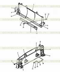 Прямой наклонный отвал Прямой наклонный отвал